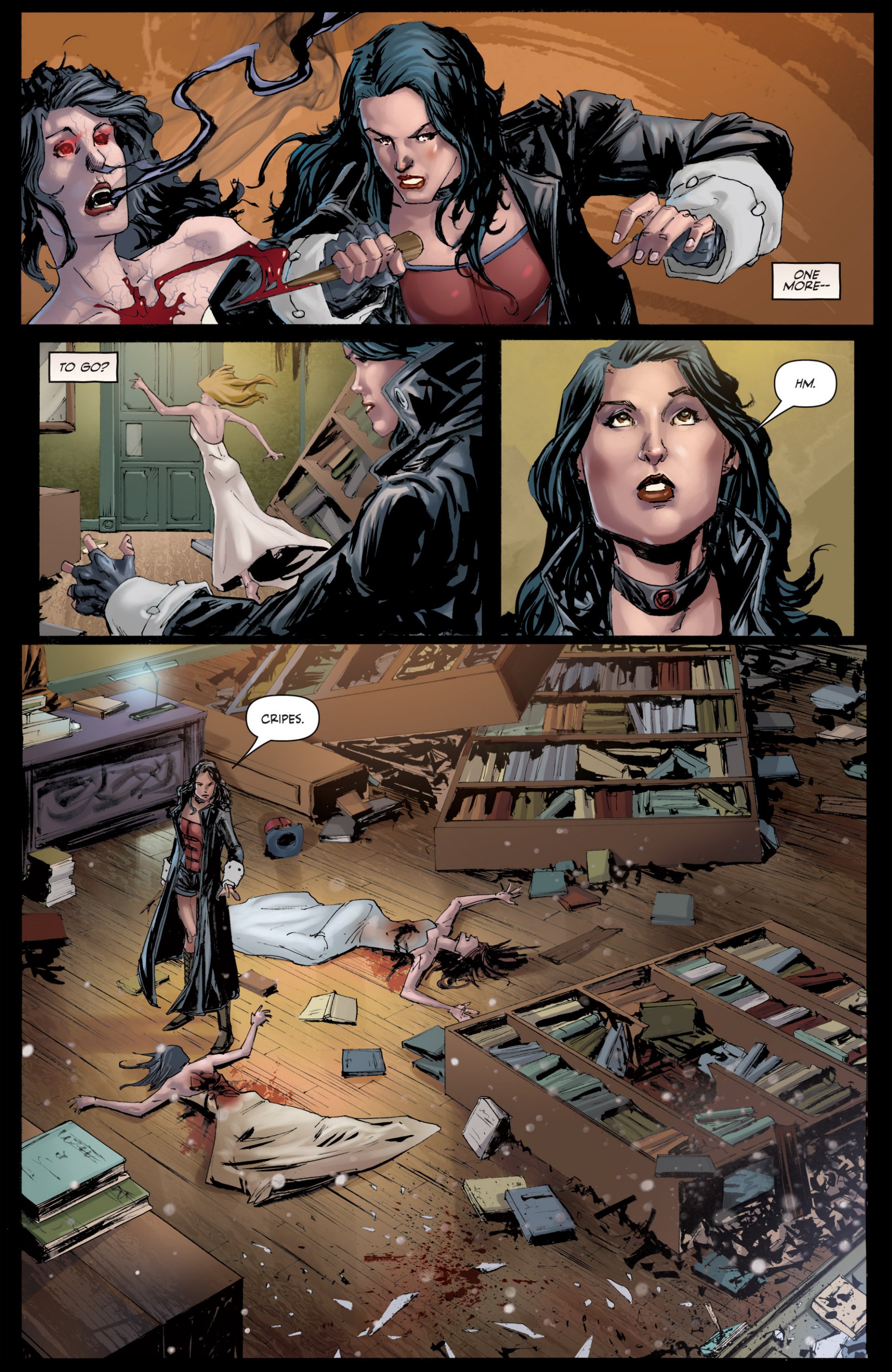 Read online Grimm Fairy Tales presents Helsing comic -  Issue #2 - 13