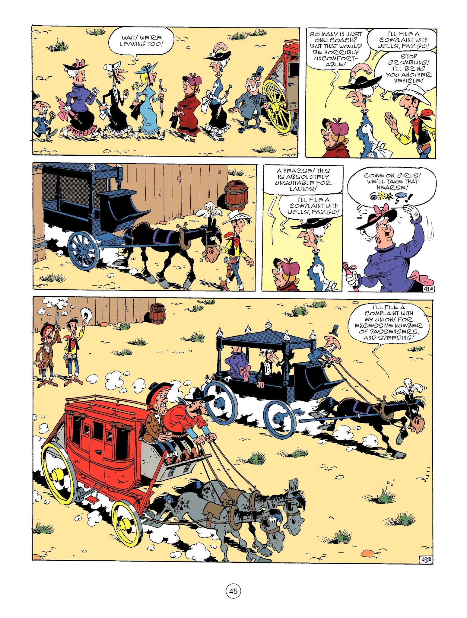 Read online A Lucky Luke Adventure comic -  Issue #65 - 47