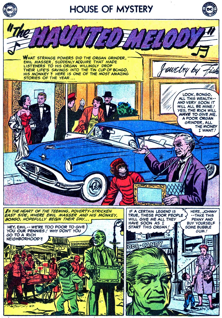 Read online House of Mystery (1951) comic -  Issue #58 - 19