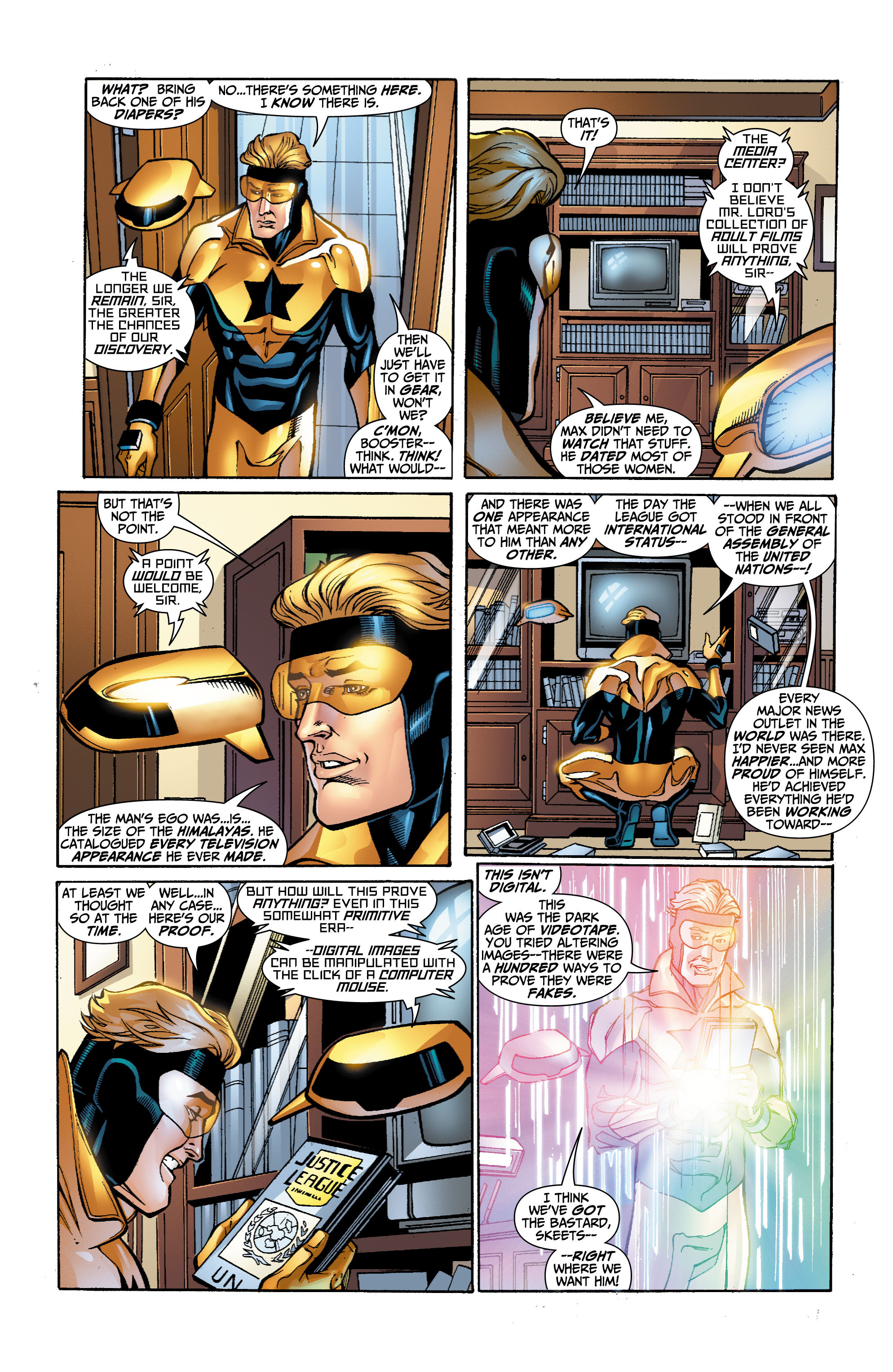 Read online Booster Gold (2007) comic -  Issue #33 - 21