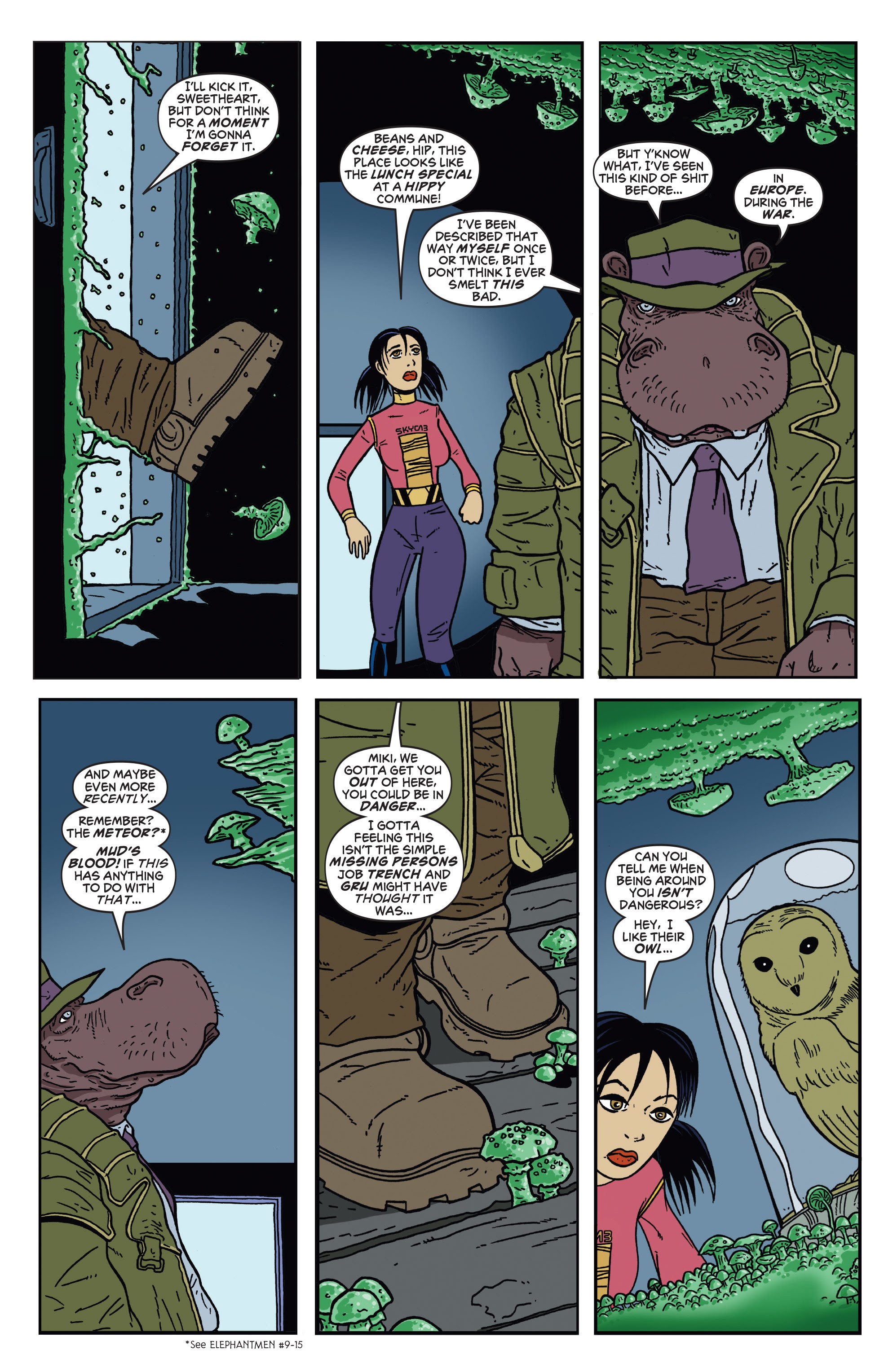 Read online Shaky Kane: Elephantmen & Monsters comic -  Issue # TPB - 26