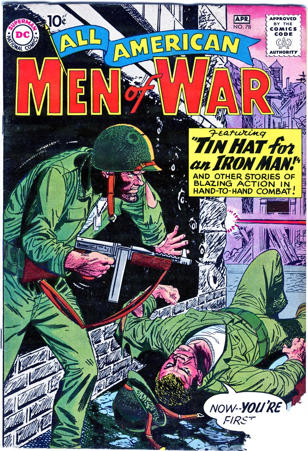 Read online All-American Men of War comic -  Issue #78 - 1