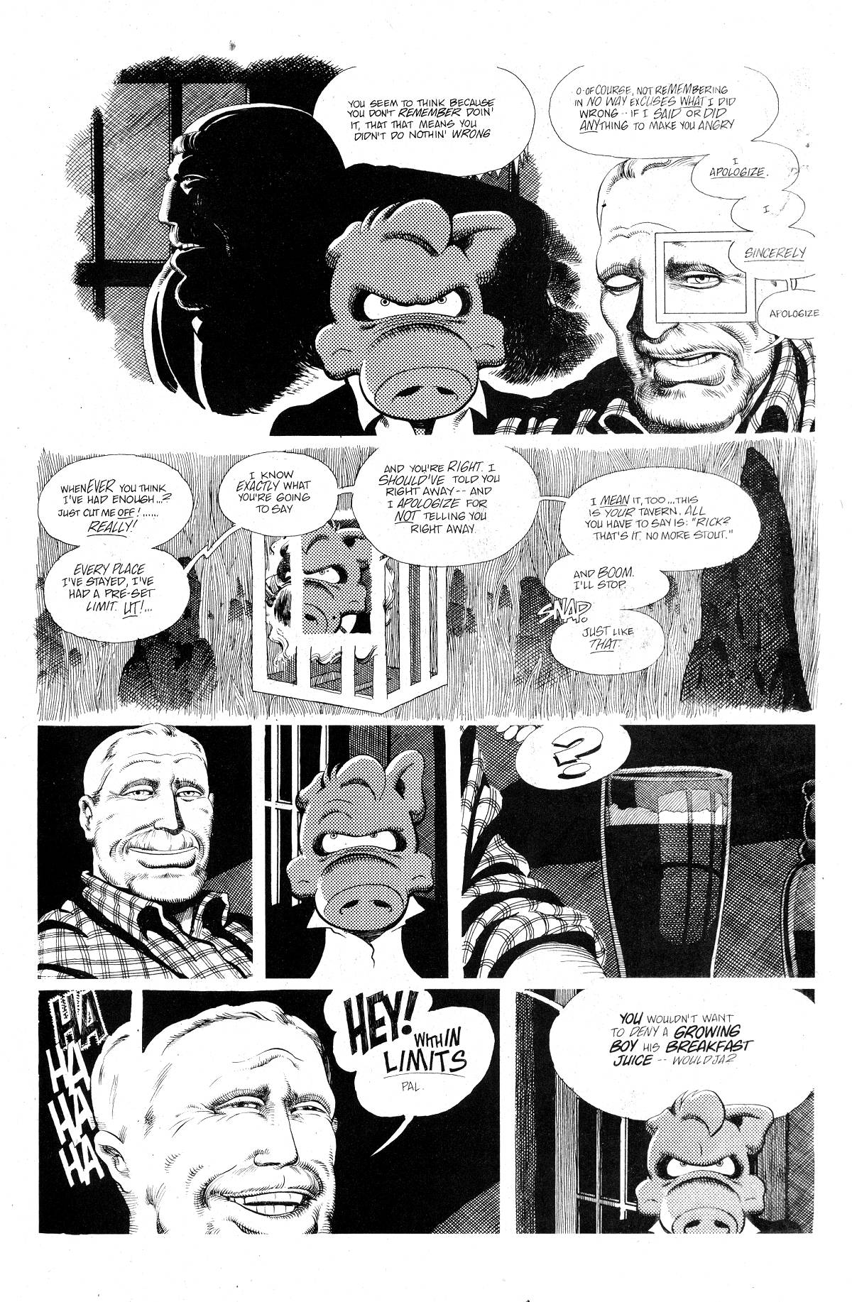 Read online Cerebus comic -  Issue #221 - 5