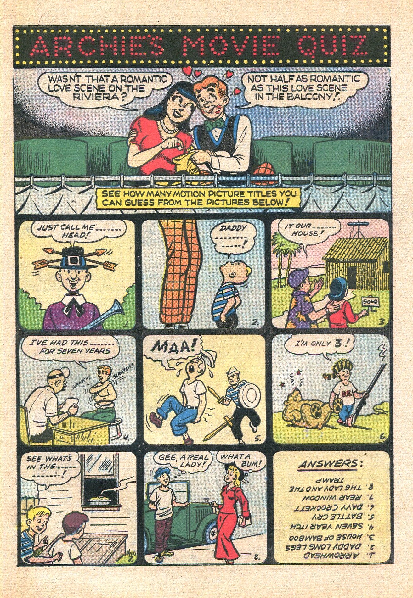 Read online Archie's Joke Book Magazine comic -  Issue #20 - 29