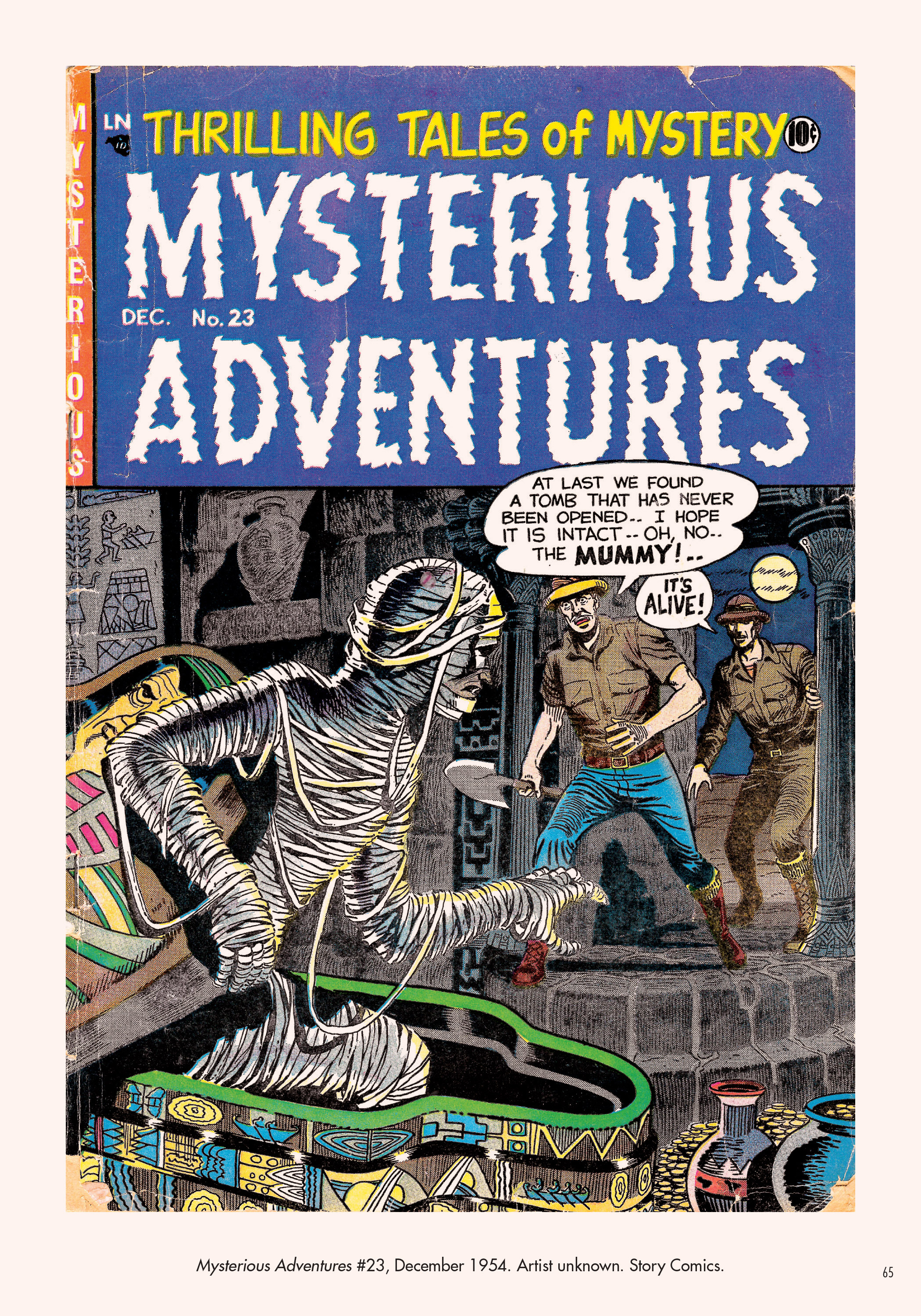 Read online Classic Monsters of Pre-Code Horror Comics: Mummies comic -  Issue # TPB - 65