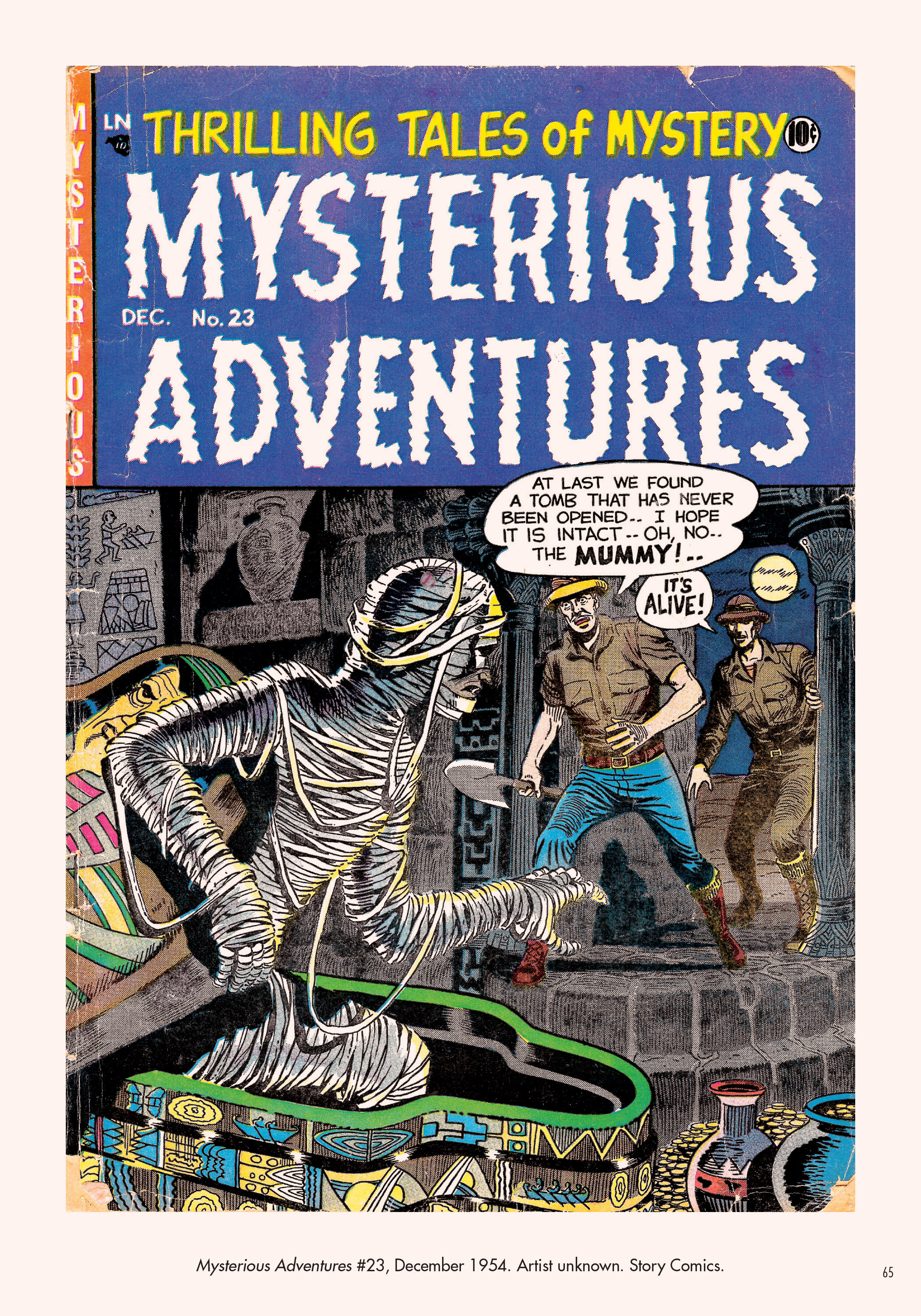 Read online Classic Monsters of Pre-Code Horror Comics: Mummies comic -  Issue # TPB - 65