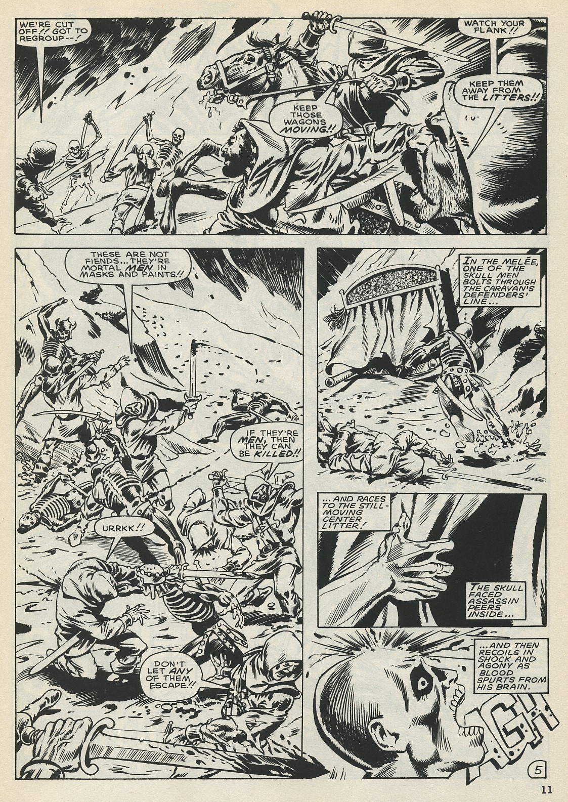 Read online The Savage Sword Of Conan comic -  Issue #128 - 10