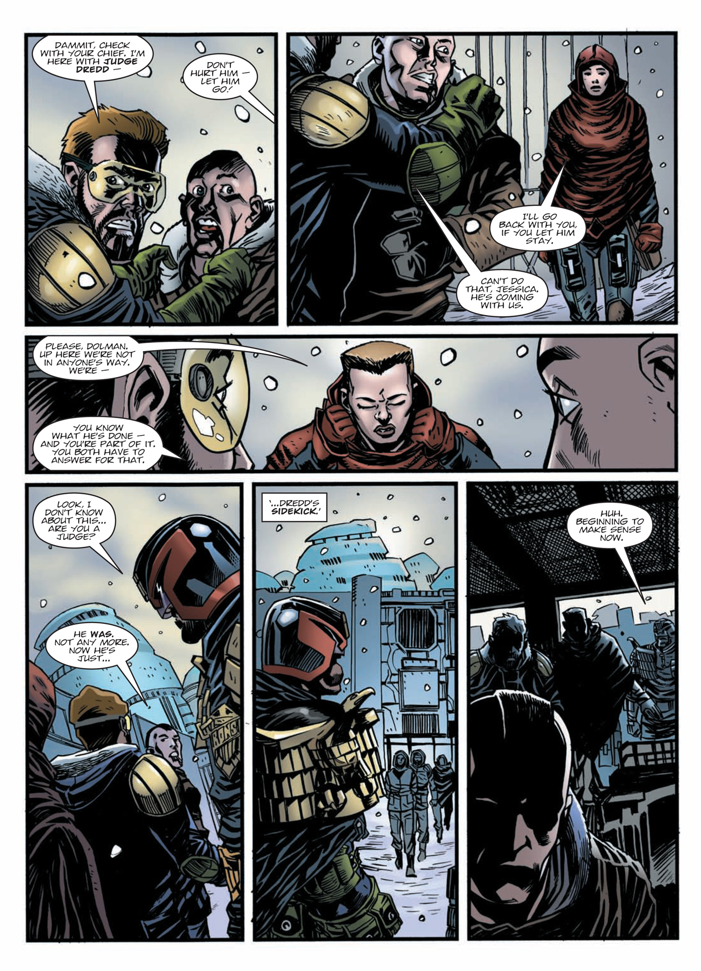 Read online Judge Dredd: Day of Chaos: Fallout comic -  Issue # TPB (Part 2) - 56