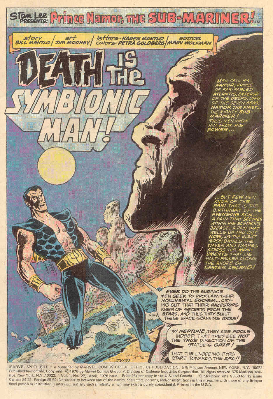 Read online Marvel Spotlight (1971) comic -  Issue #27 - 2