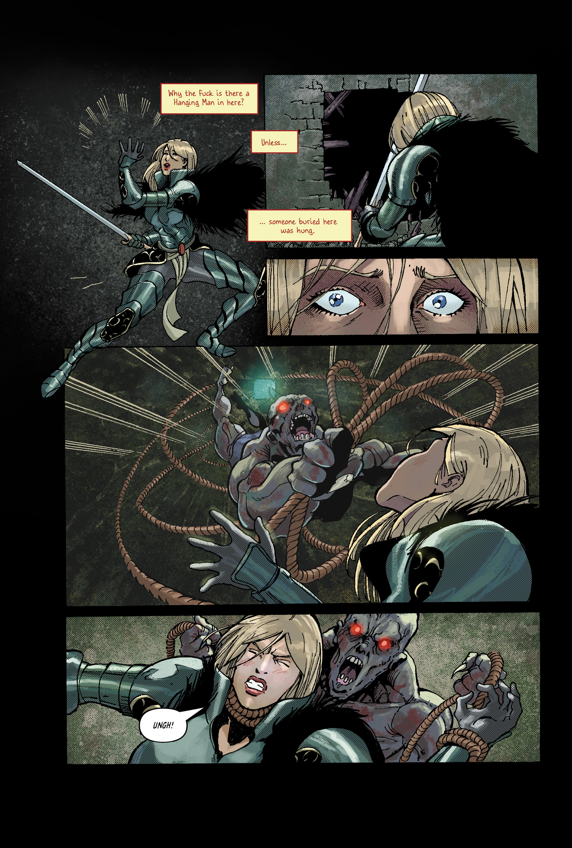 Read online The Black Hand comic -  Issue #3 - 4
