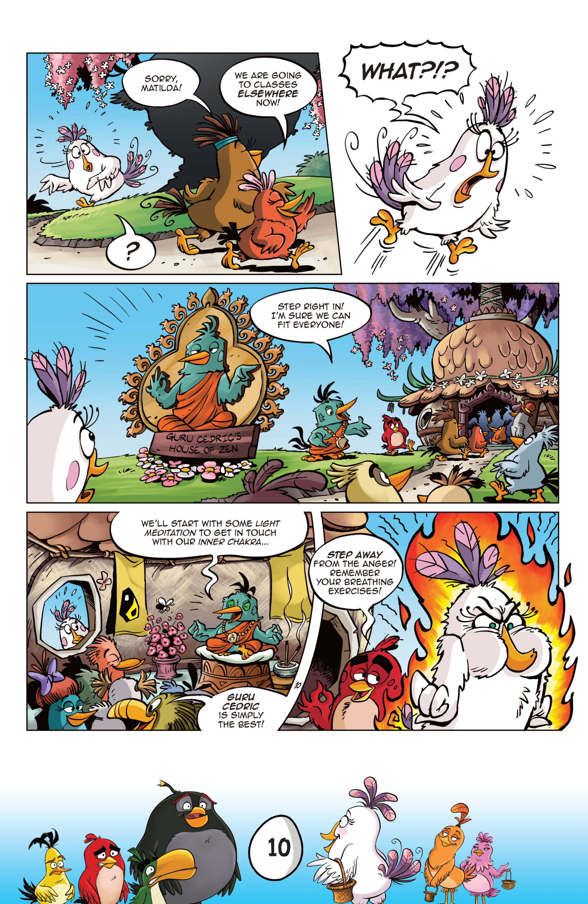 Read online Angry Birds: Flight School comic -  Issue #3 - 12