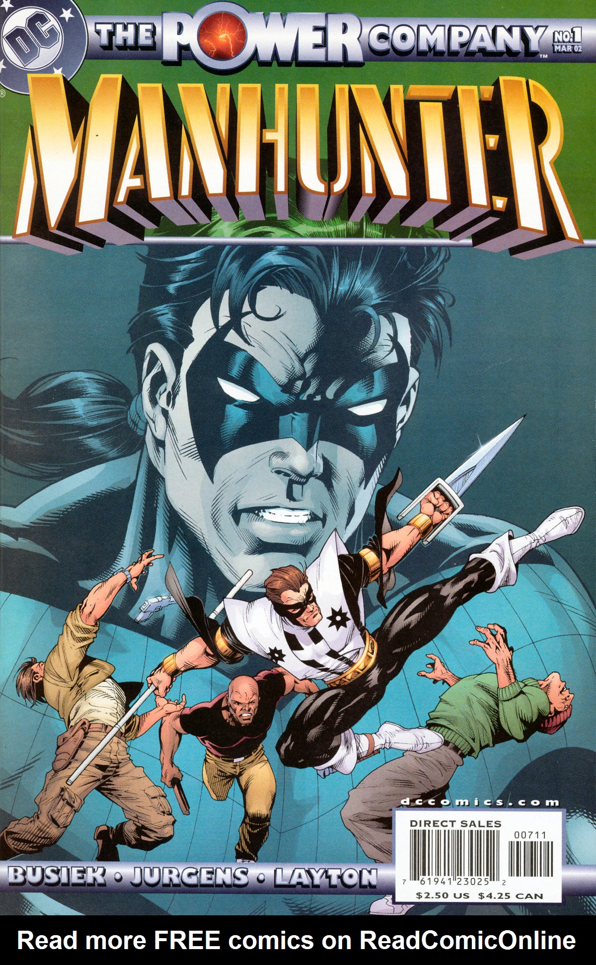 Read online The Power Company: Manhunter comic -  Issue # Full - 1