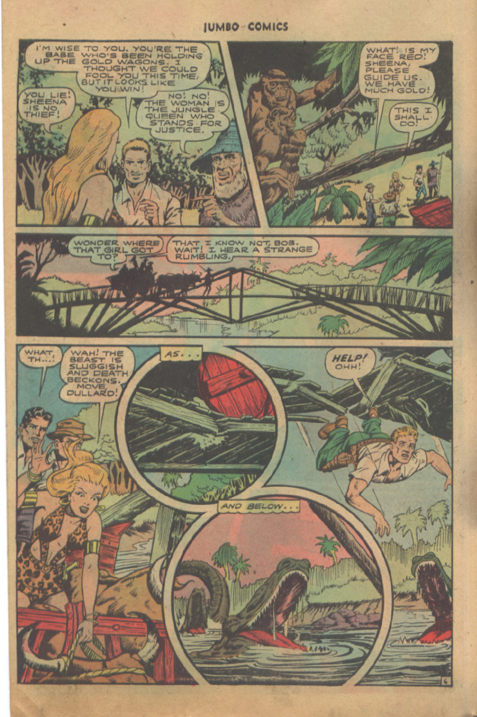 Read online Jumbo Comics comic -  Issue #88 - 7