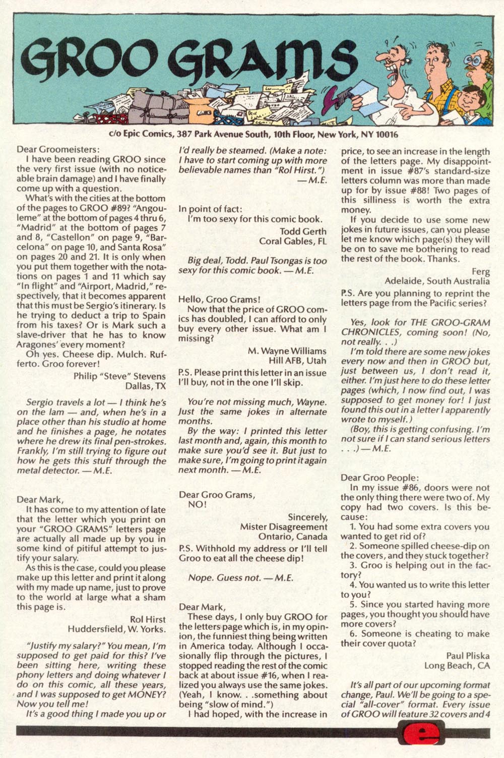 Read online Sergio Aragonés Groo the Wanderer comic -  Issue #91 - 26