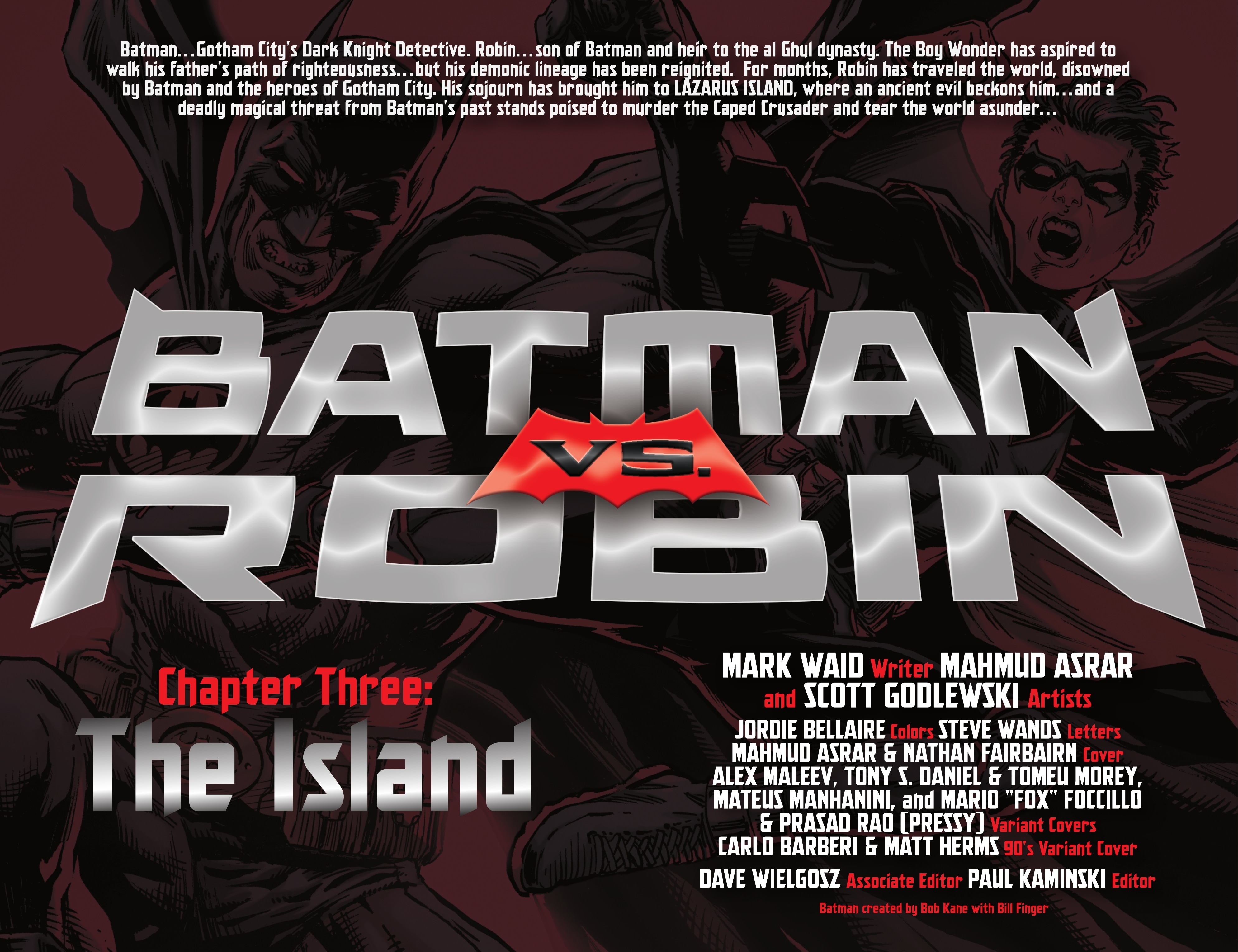 Read online Batman vs. Robin comic -  Issue #3 - 6