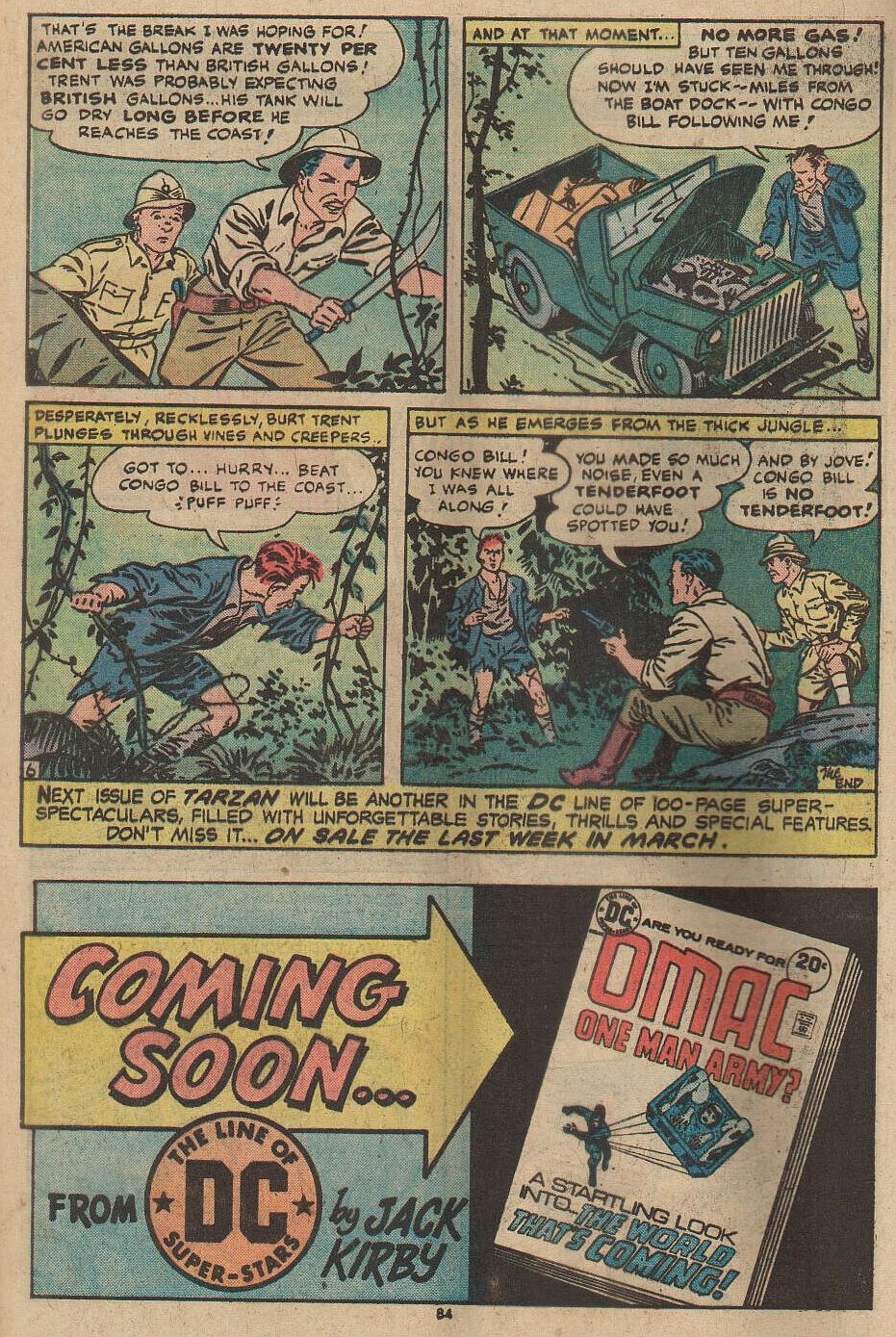 Read online Tarzan (1972) comic -  Issue #230 - 74