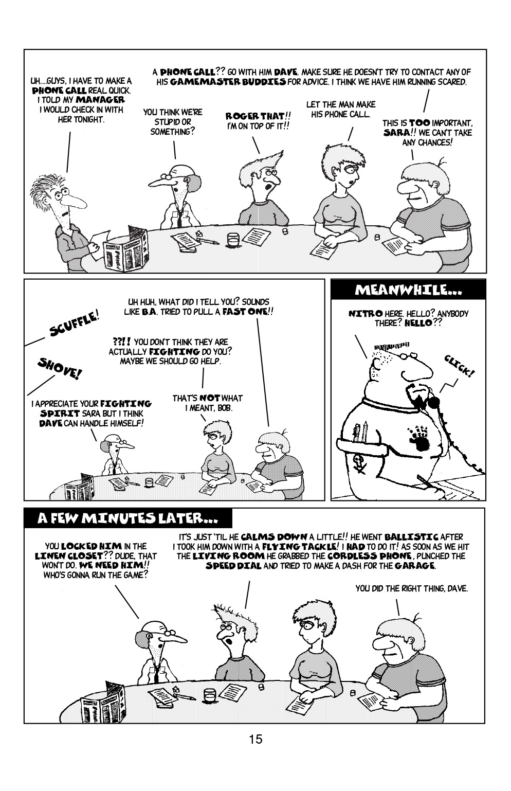 Read online Knights of the Dinner Table comic -  Issue #26 - 17