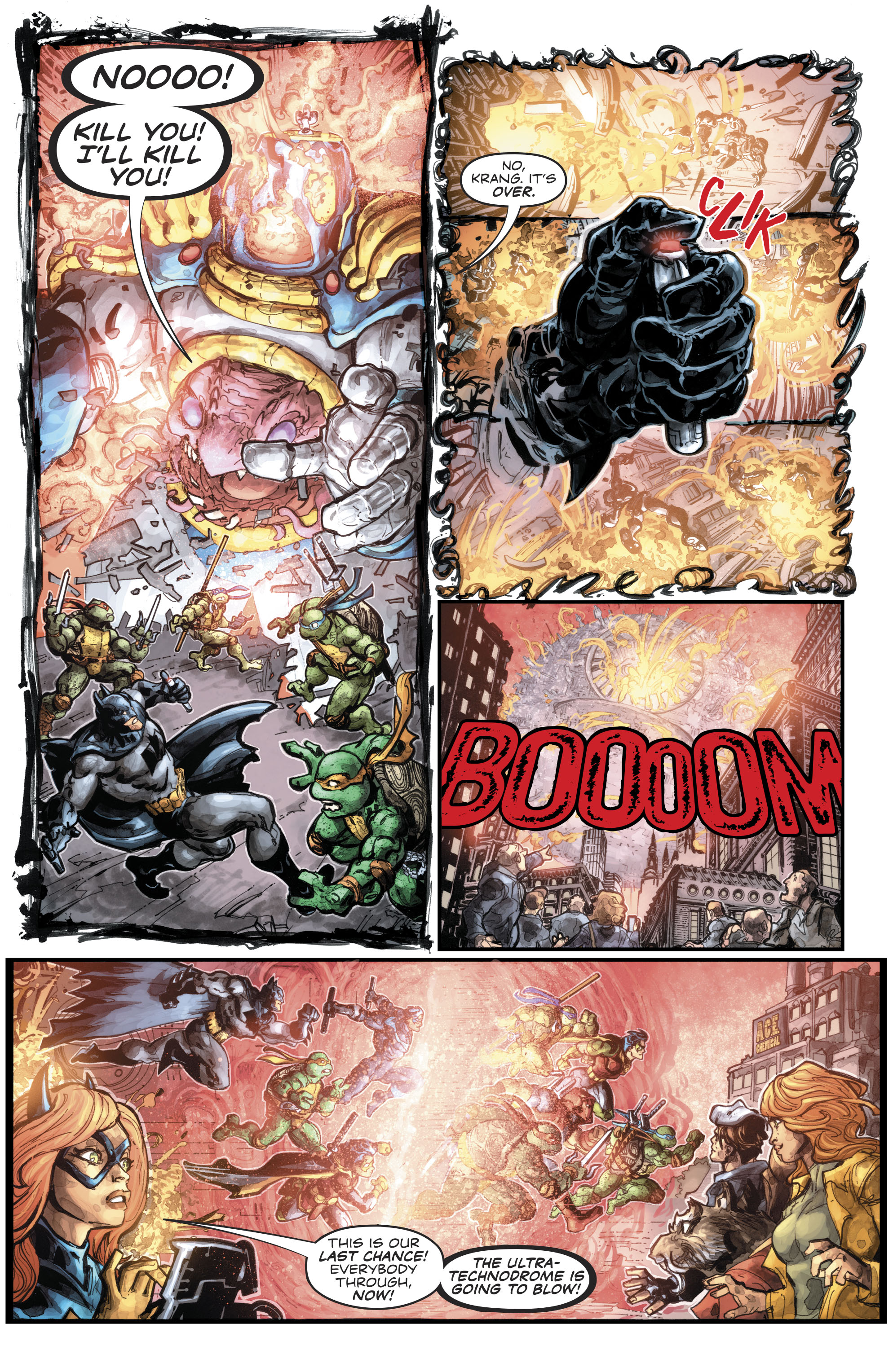 Read online Batman/Teenage Mutant Ninja Turtles III comic -  Issue #6 - 18