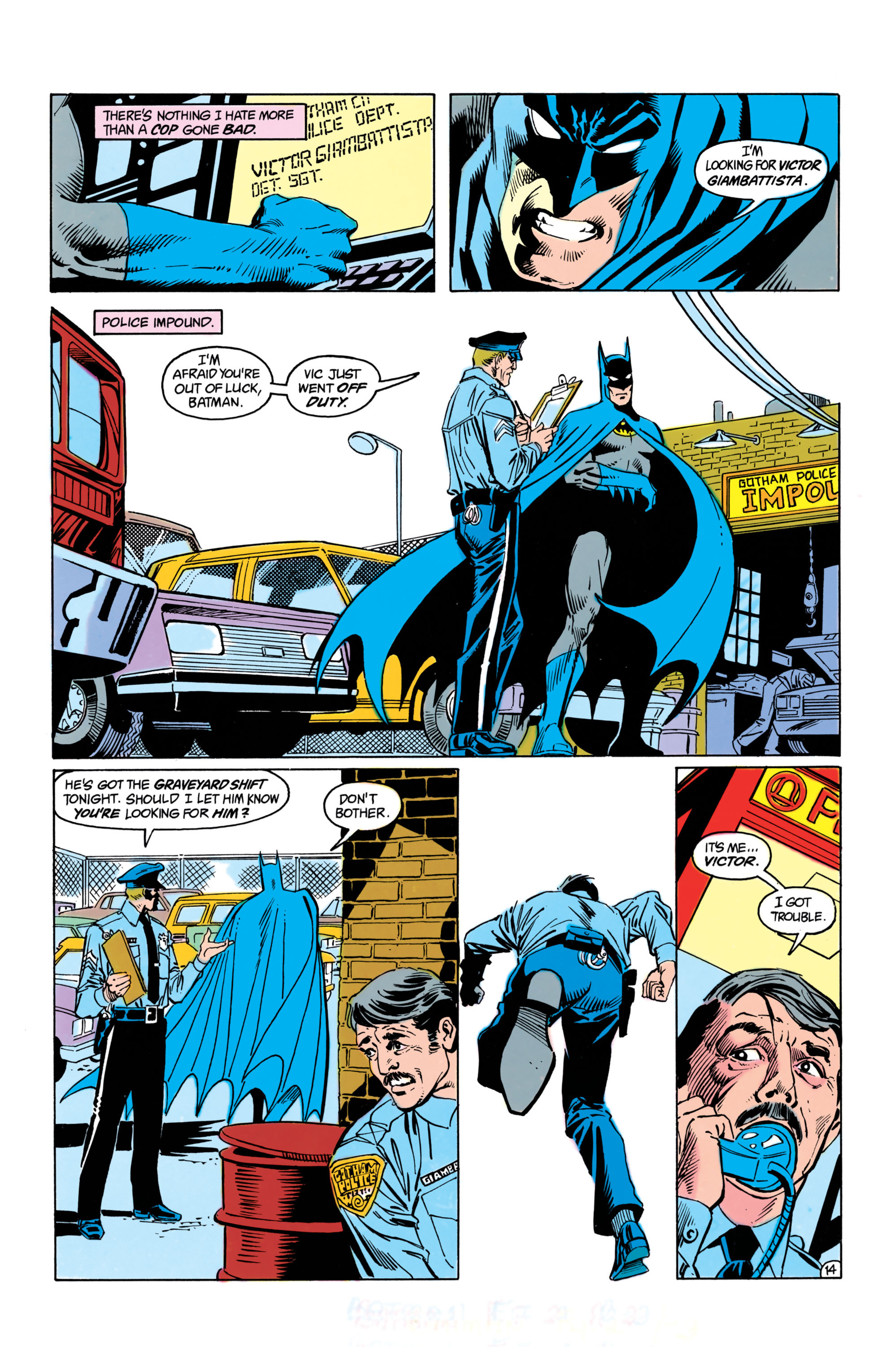 Read online Batman (1940) comic -  Issue #421 - 15