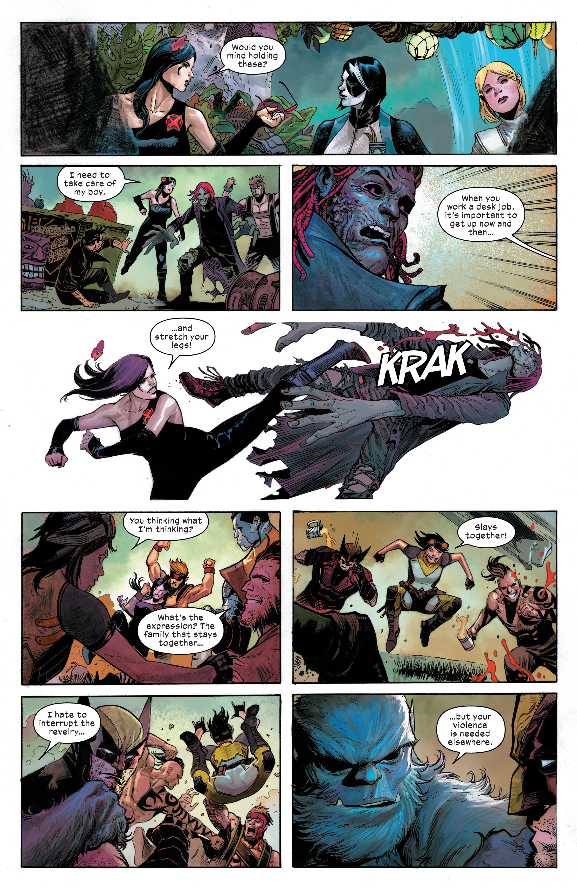 Read online X-Force (2019) comic -  Issue #9 - 10