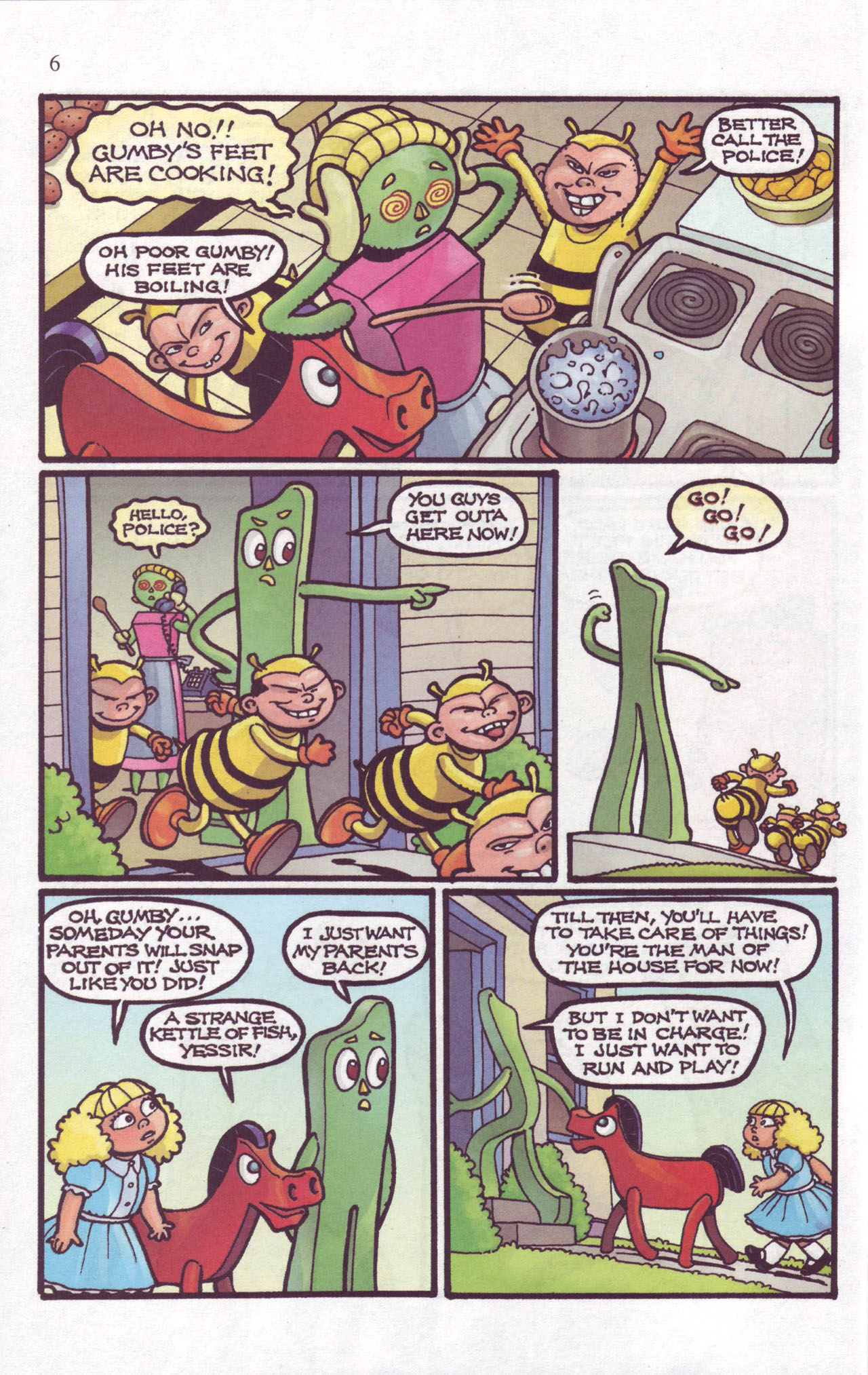 Read online Gumby (2006) comic -  Issue #3 - 8