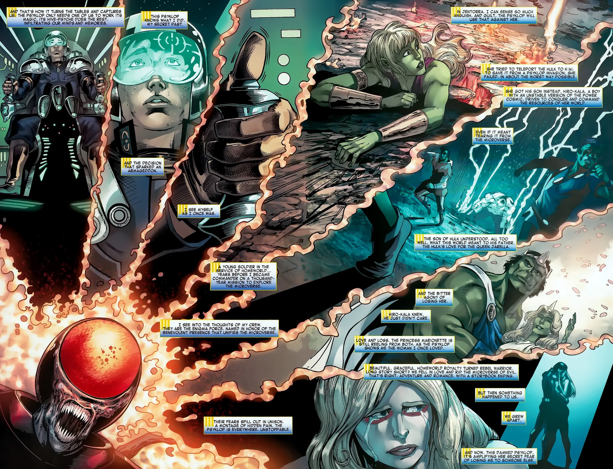Read online Incredible Hulks: Enigma Force comic -  Issue #1 - 5