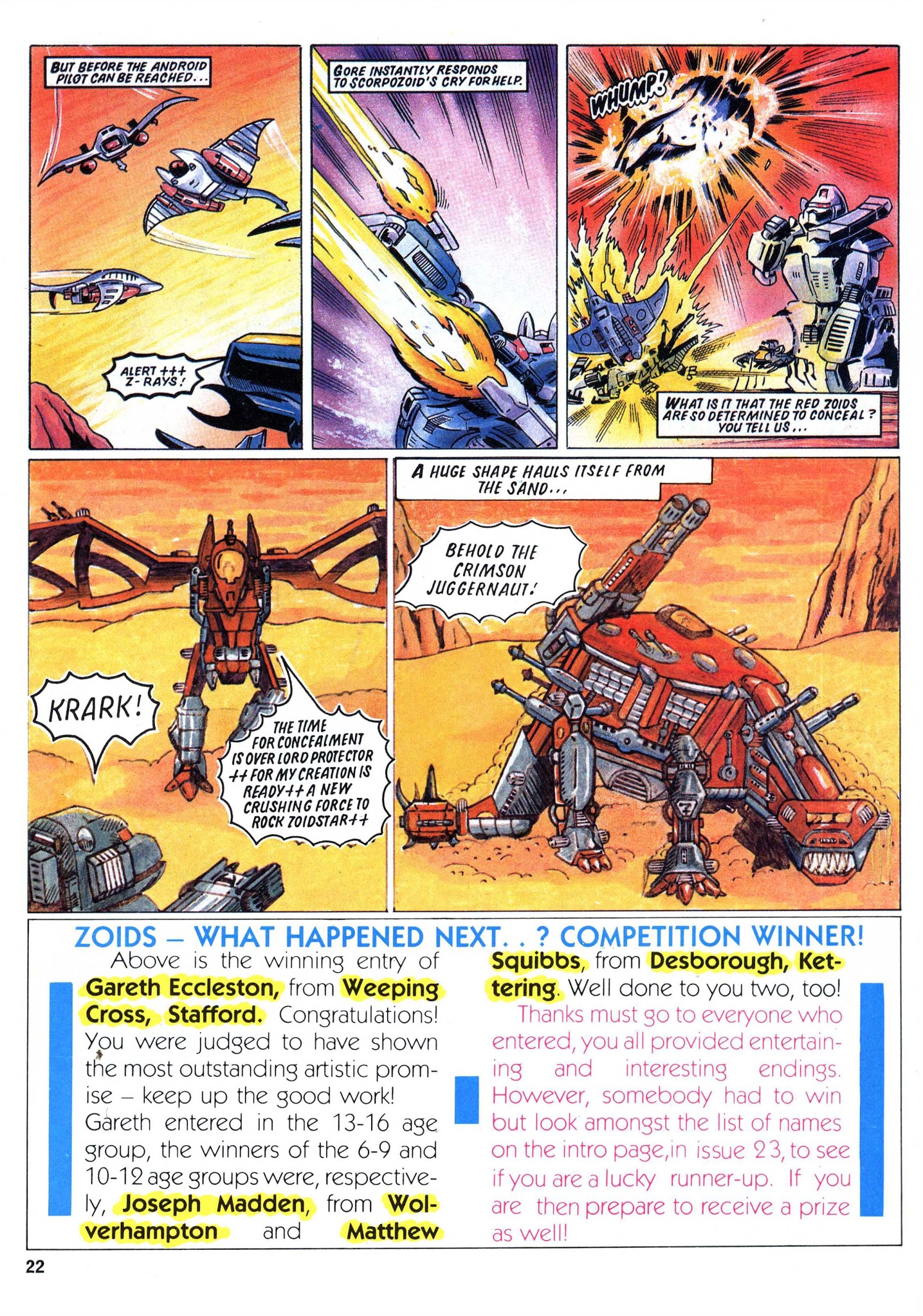 Read online Spider-Man and Zoids comic -  Issue #24 - 22