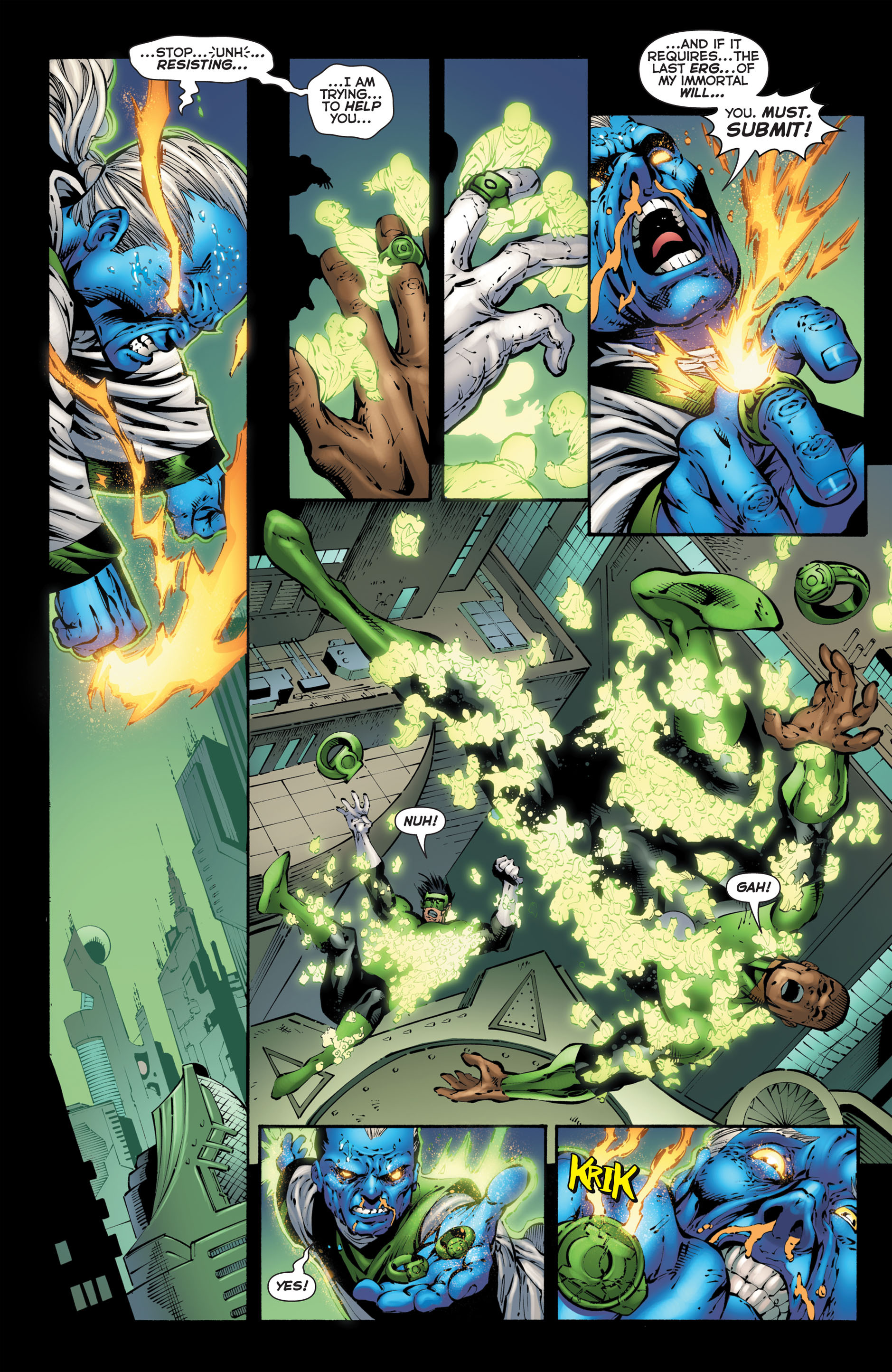 Read online Green Lantern: War of the Green Lanterns (2011) comic -  Issue # TPB - 63