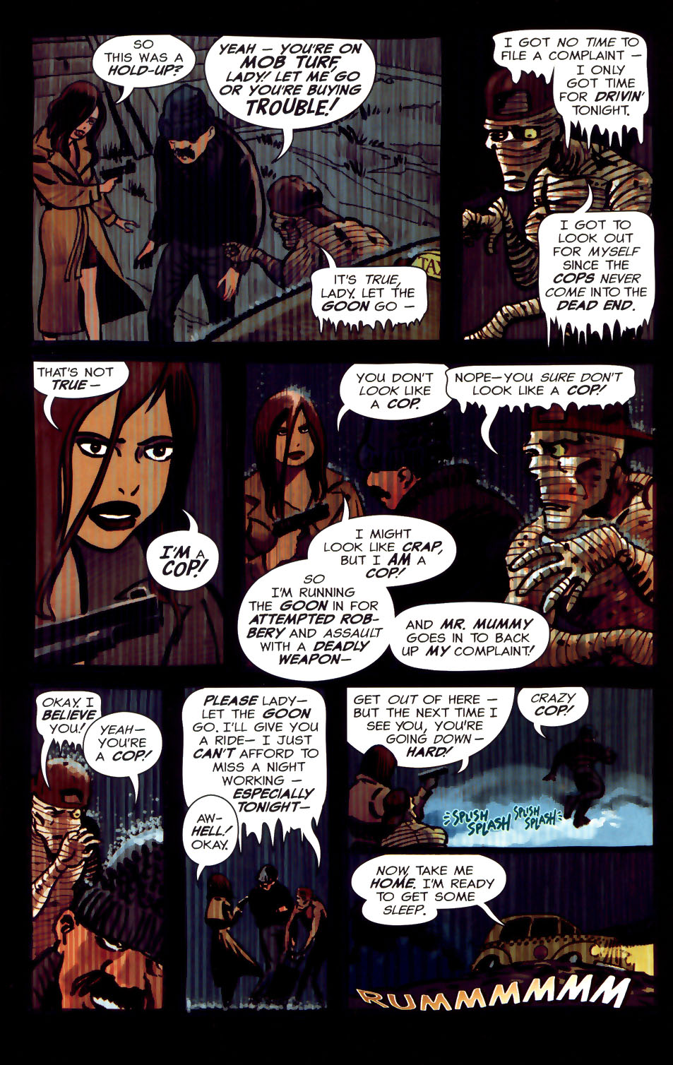 Read online Frankenstein Mobster comic -  Issue #0 - 6