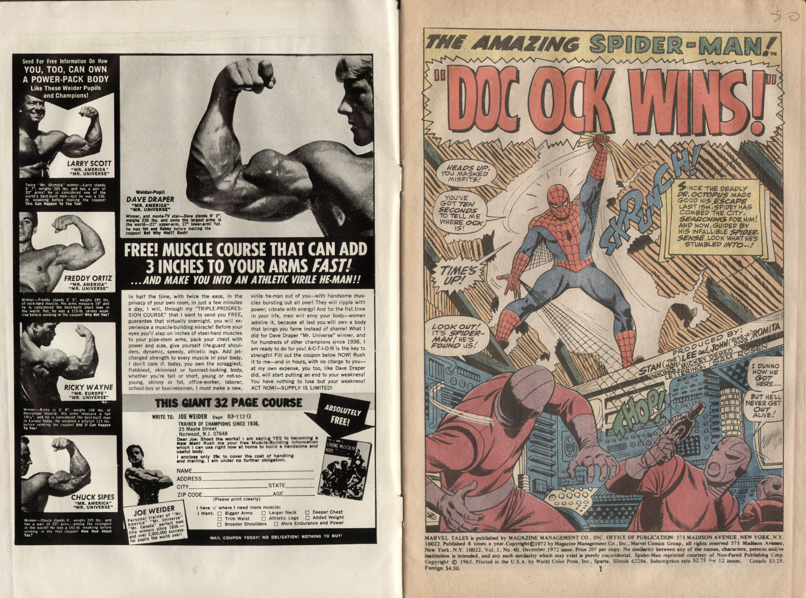 Read online Marvel Tales (1964) comic -  Issue #40 - 2