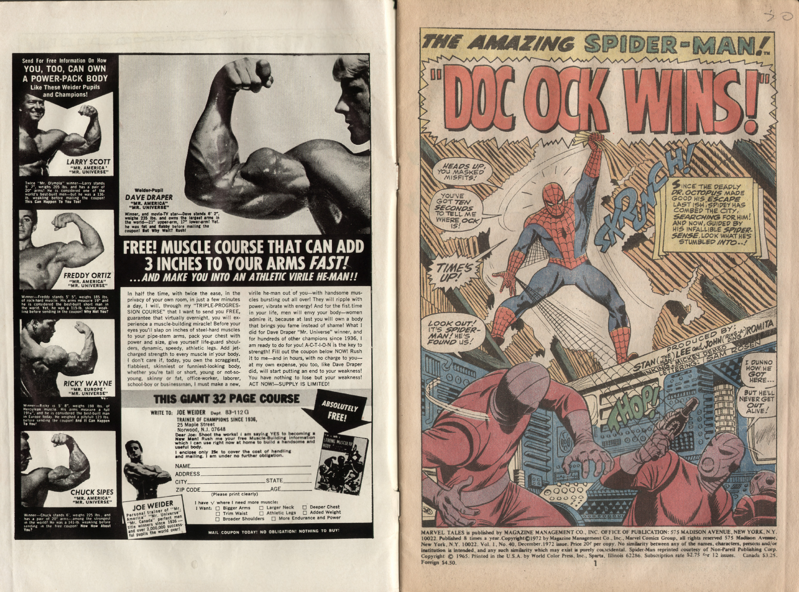 Read online Marvel Tales (1964) comic -  Issue #40 - 2