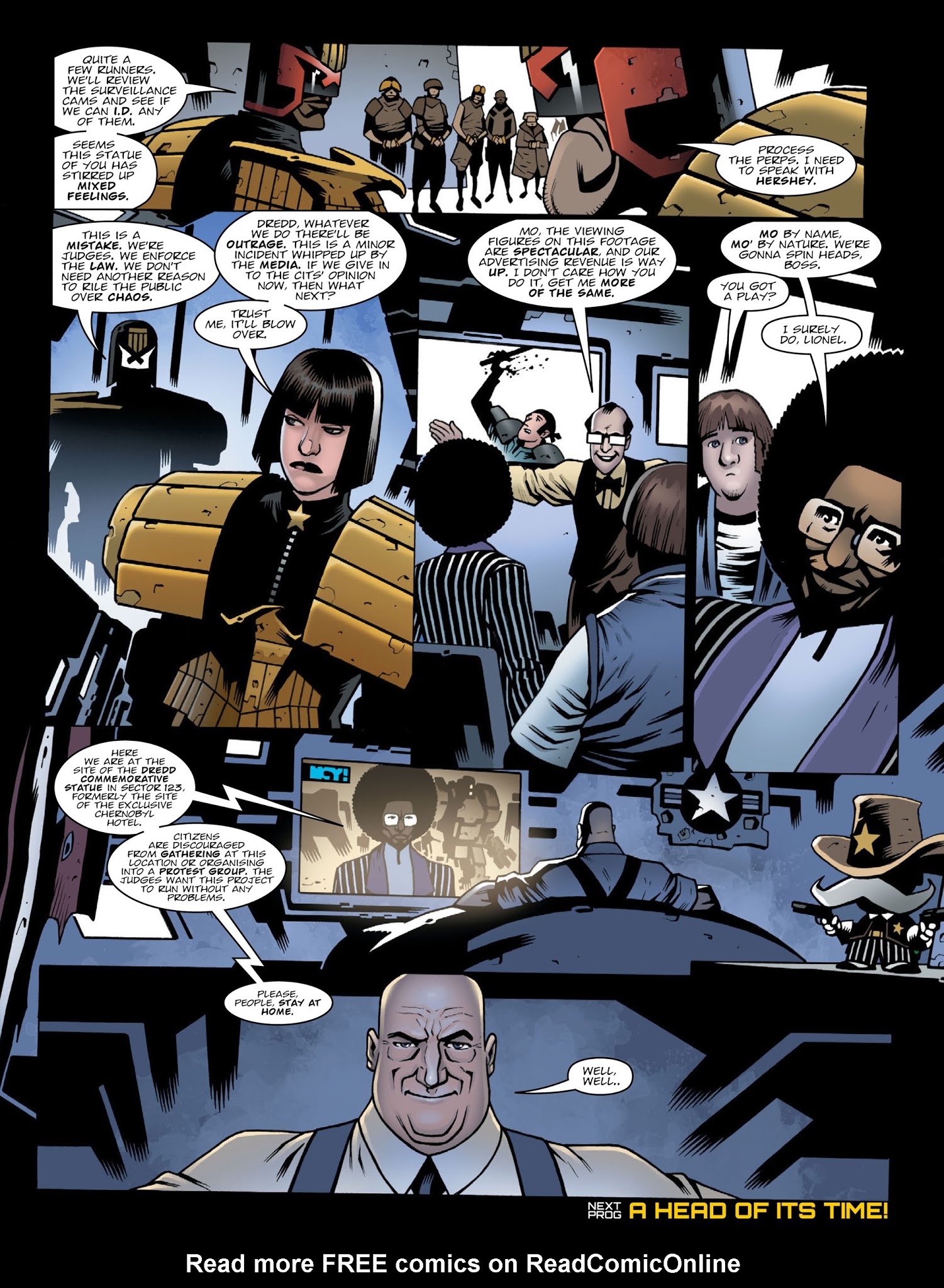 Read online 2000 AD comic -  Issue #2050 - 8