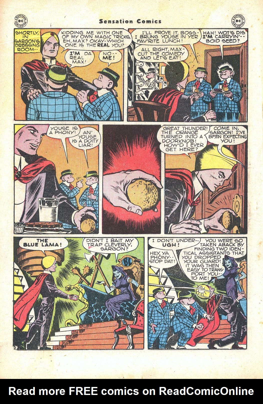 Read online Sensation (Mystery) Comics comic -  Issue #71 - 26