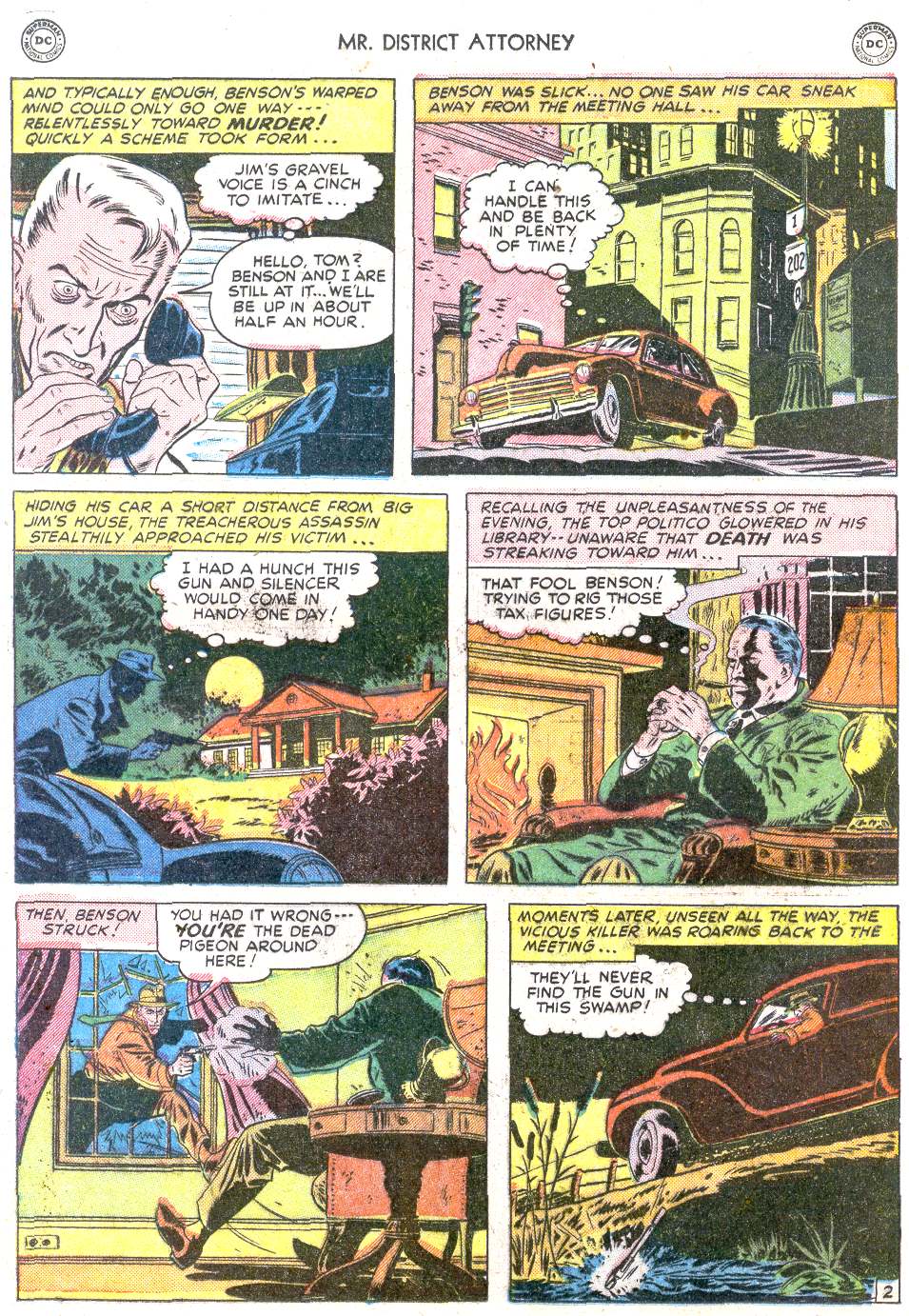 Read online Mr. District Attorney comic -  Issue #15 - 34