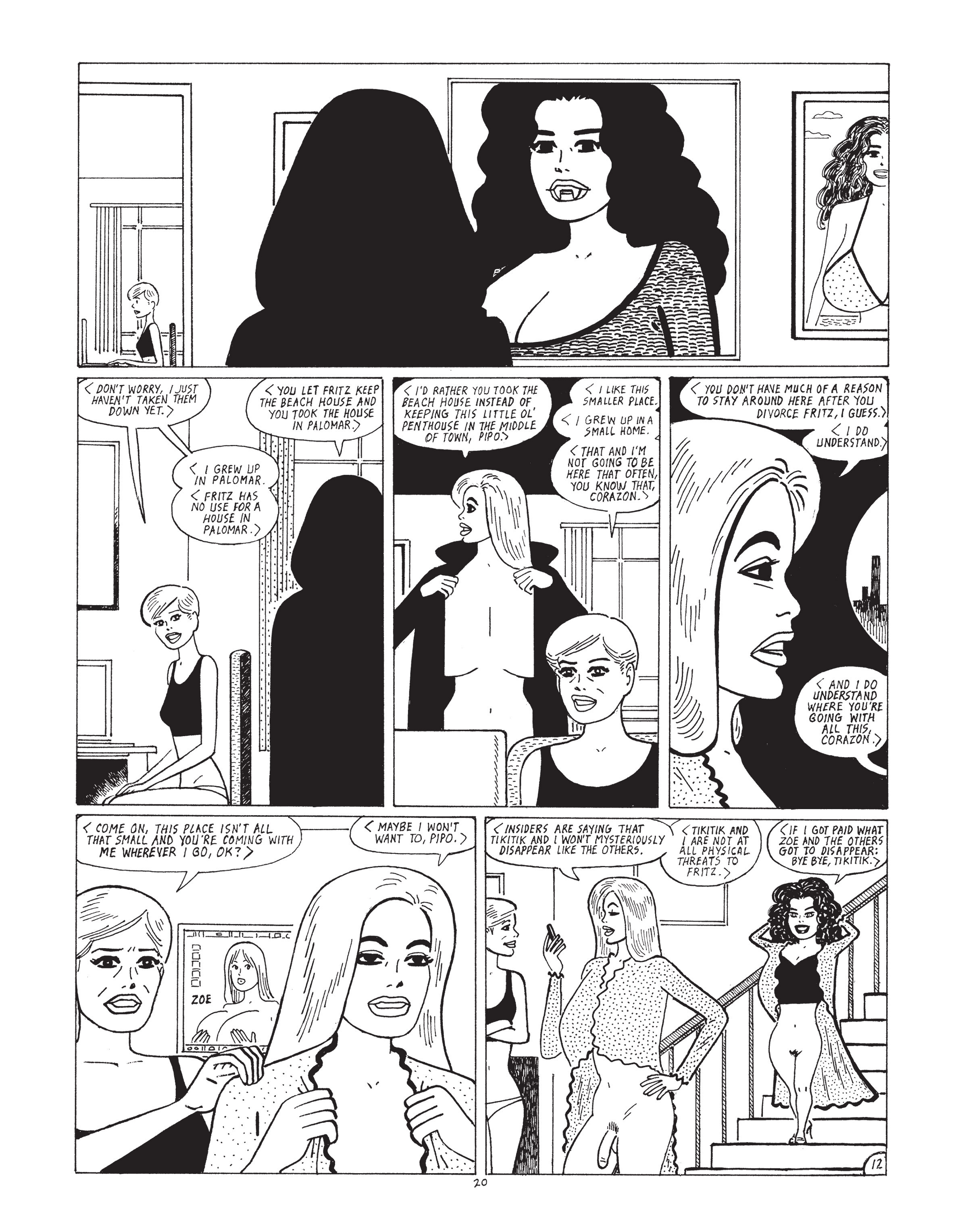 Read online Love and Rockets (2016) comic -  Issue #1 - 21