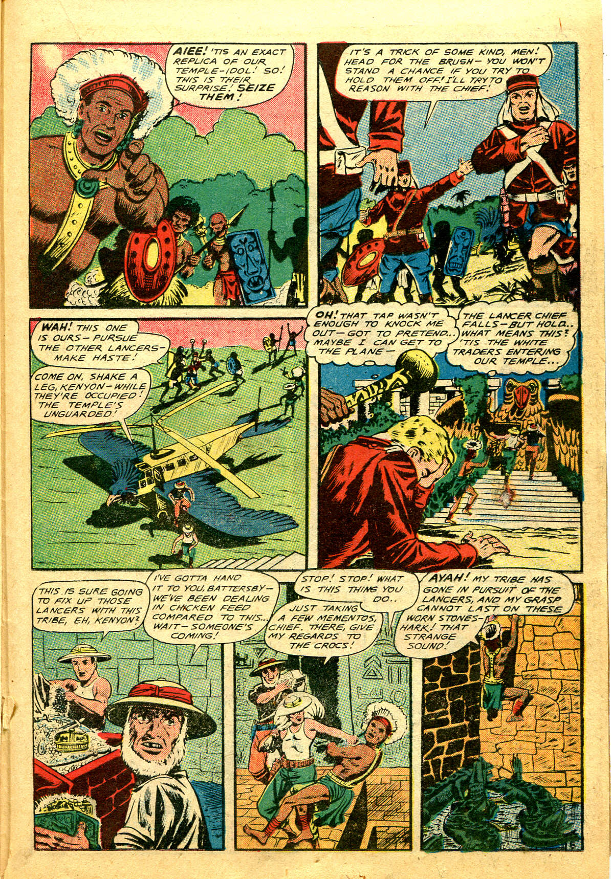 Read online Jungle Comics comic -  Issue #117 - 34