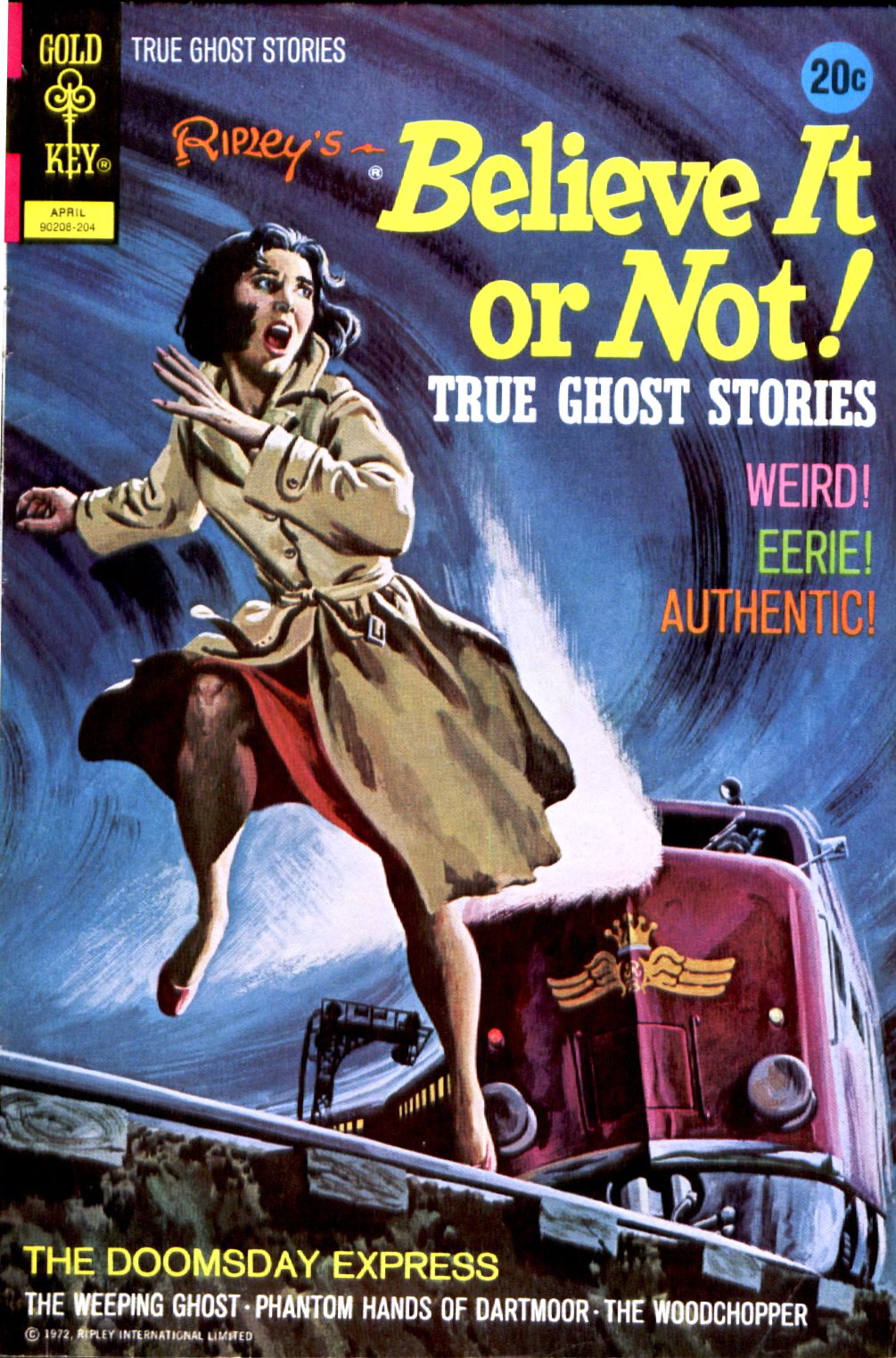 Read online Ripley's Believe it or Not! (1965) comic -  Issue #32 - 1