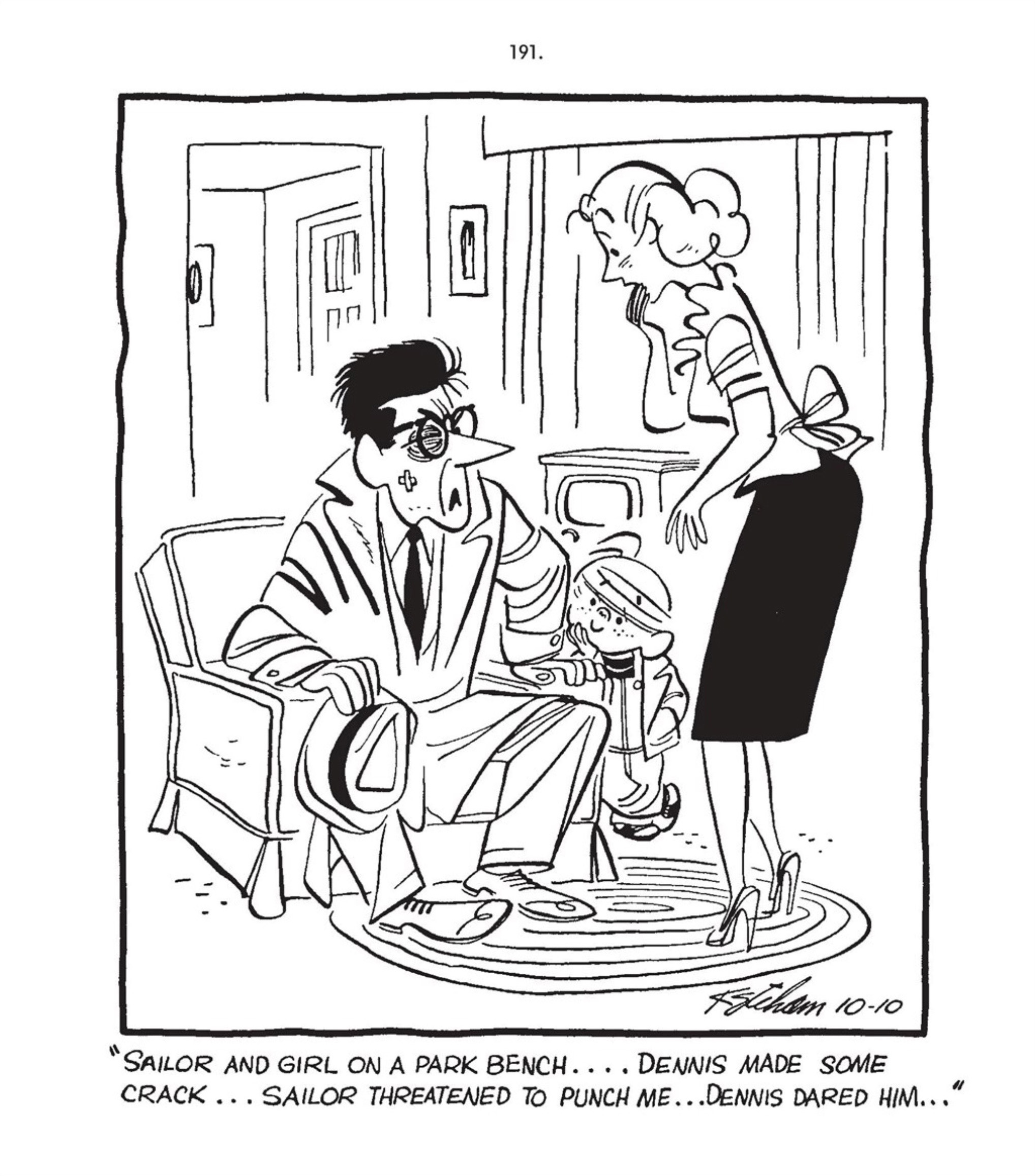 Read online Hank Ketcham's Complete Dennis the Menace comic -  Issue # TPB 1 (Part 3) - 17