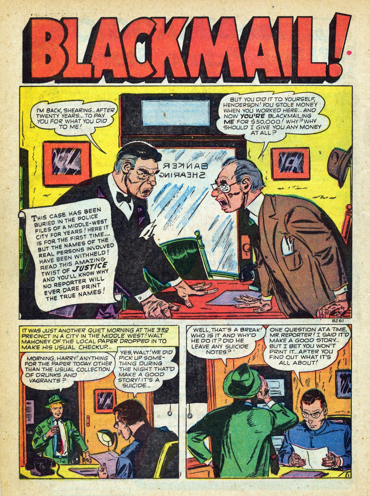 Read online Justice (1947) comic -  Issue #22 - 12