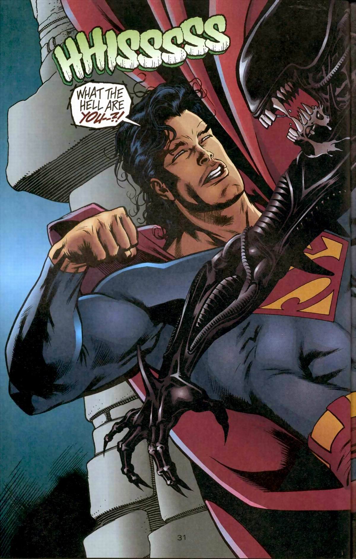 Read online Superman vs. Aliens comic -  Issue #1 - 34