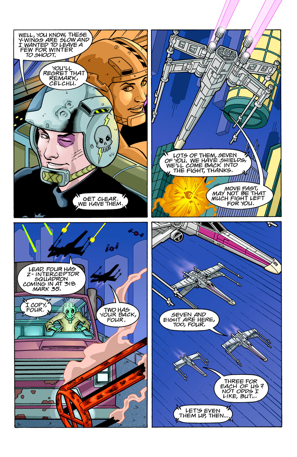 Star Wars: X-Wing Rogue Squadron Issue #31 #32 - English 5