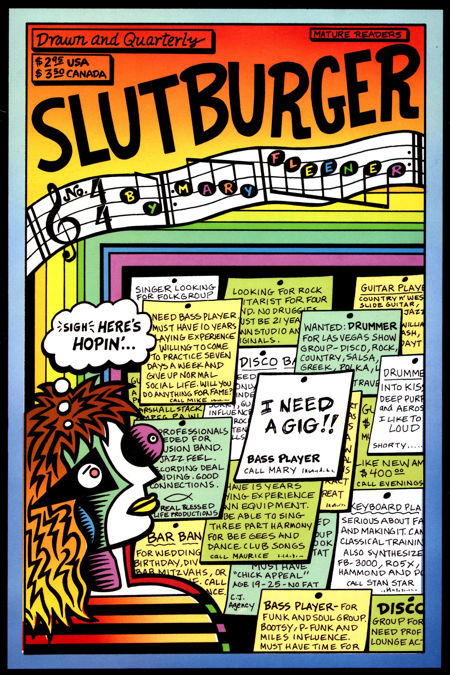 Read online Slutburger comic -  Issue #4 - 16