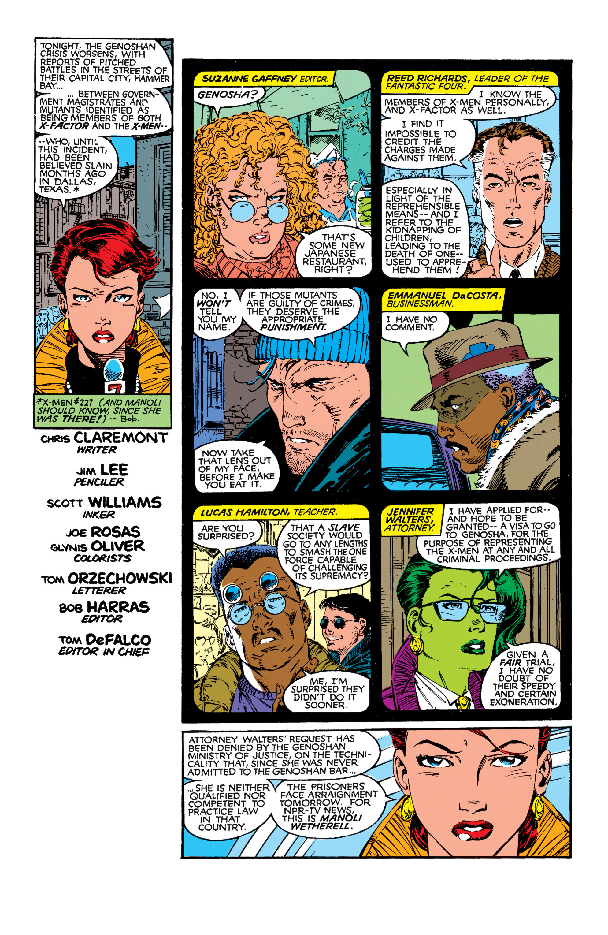 Read online Uncanny X-Men (1963) comic -  Issue #272 - 2