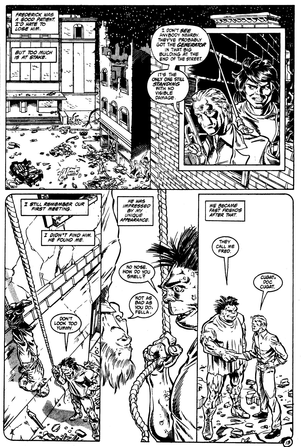 Read online Solo Ex-Mutants comic -  Issue #4 - 15