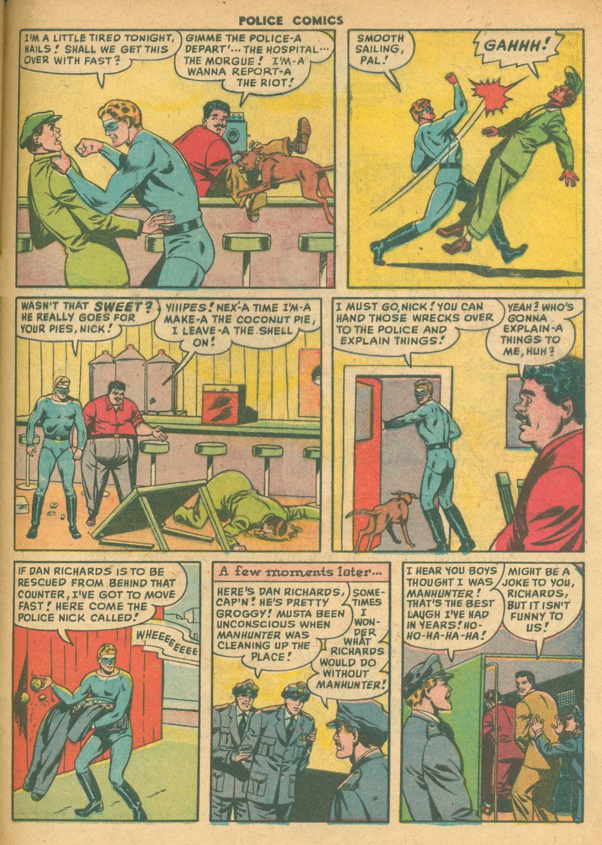 Read online Police Comics comic -  Issue #94 - 33