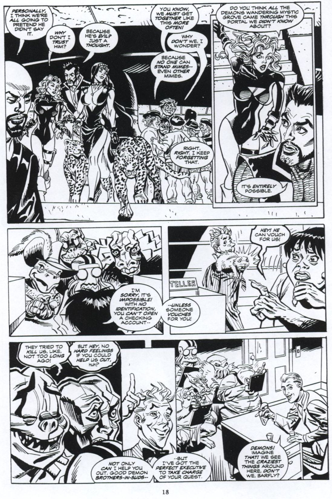 Read online Soulsearchers and Company comic -  Issue #72 - 19