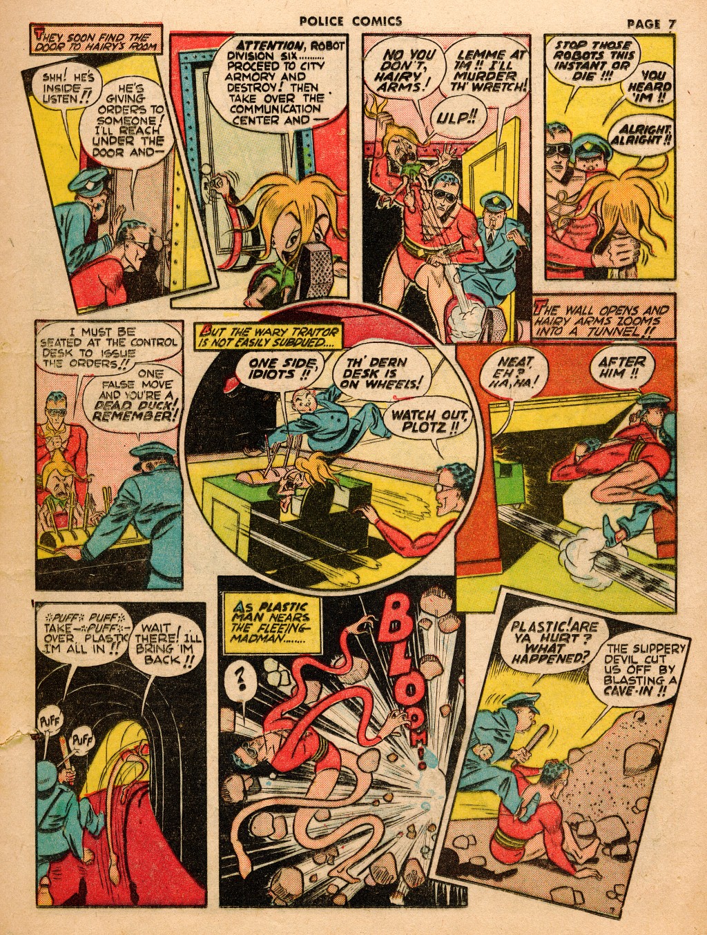 Read online Police Comics comic -  Issue #9 - 10