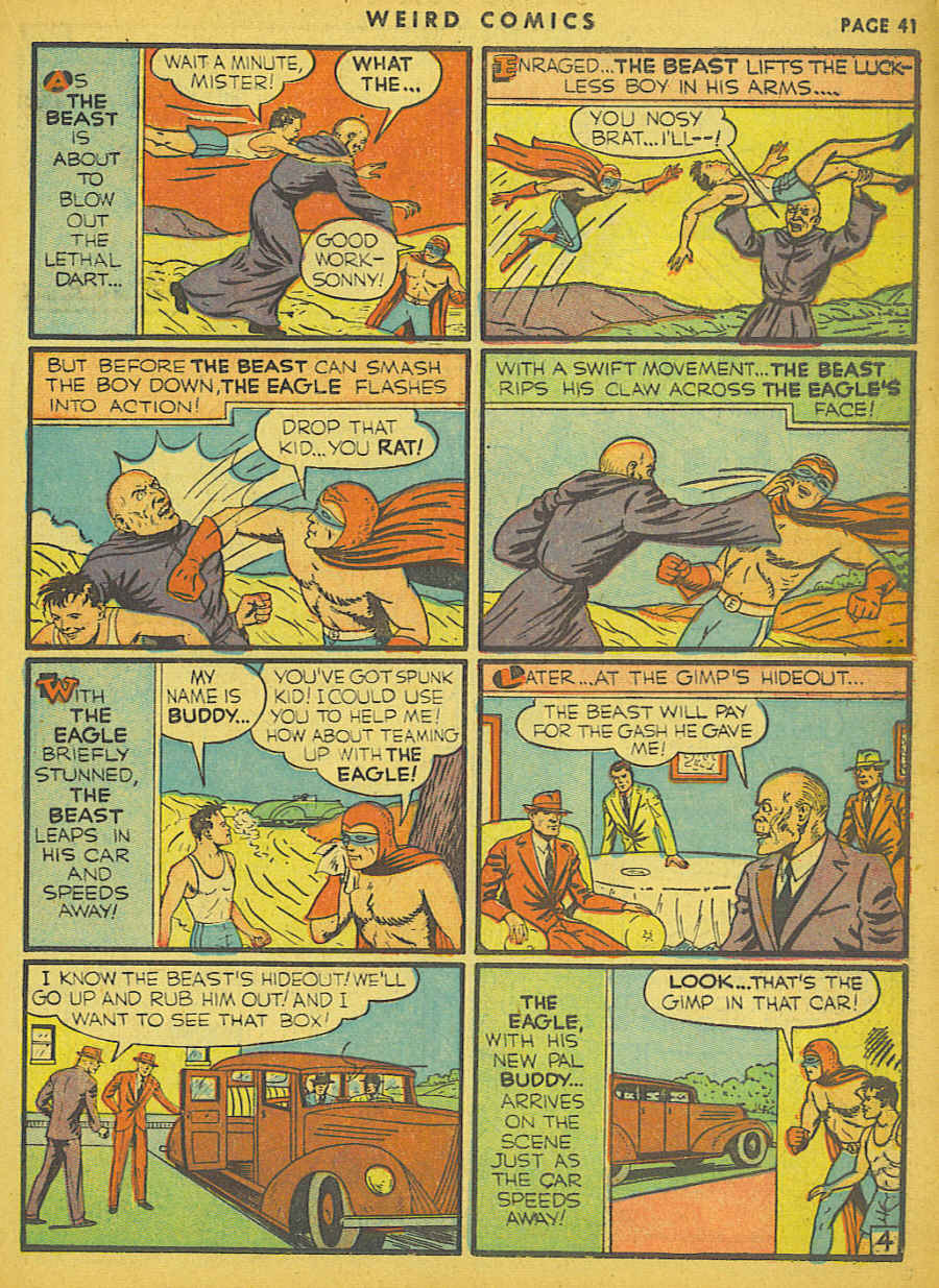 Read online Weird Comics comic -  Issue #9 - 39