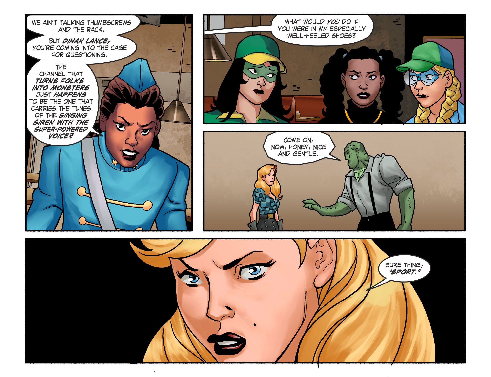 Read online Bombshells: United comic -  Issue #27 - 12