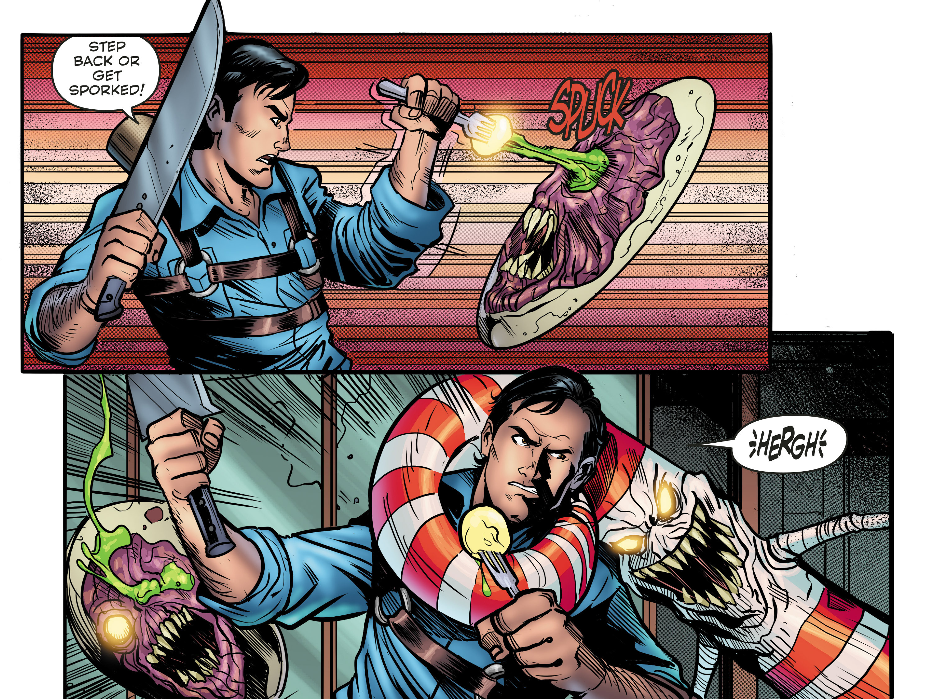 Read online Evil Dead 2: A Merry Deadite X-Mas comic -  Issue #2 - 10
